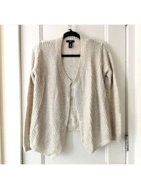3/ $20 Gap Open Knit Cardigan white/cream